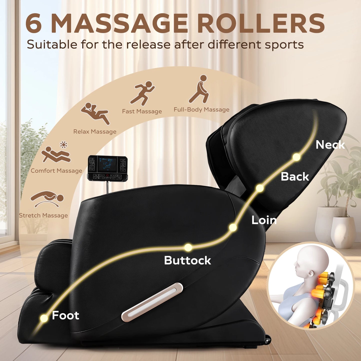Elementum NovaZero – Full Body Smart Massage Recliner